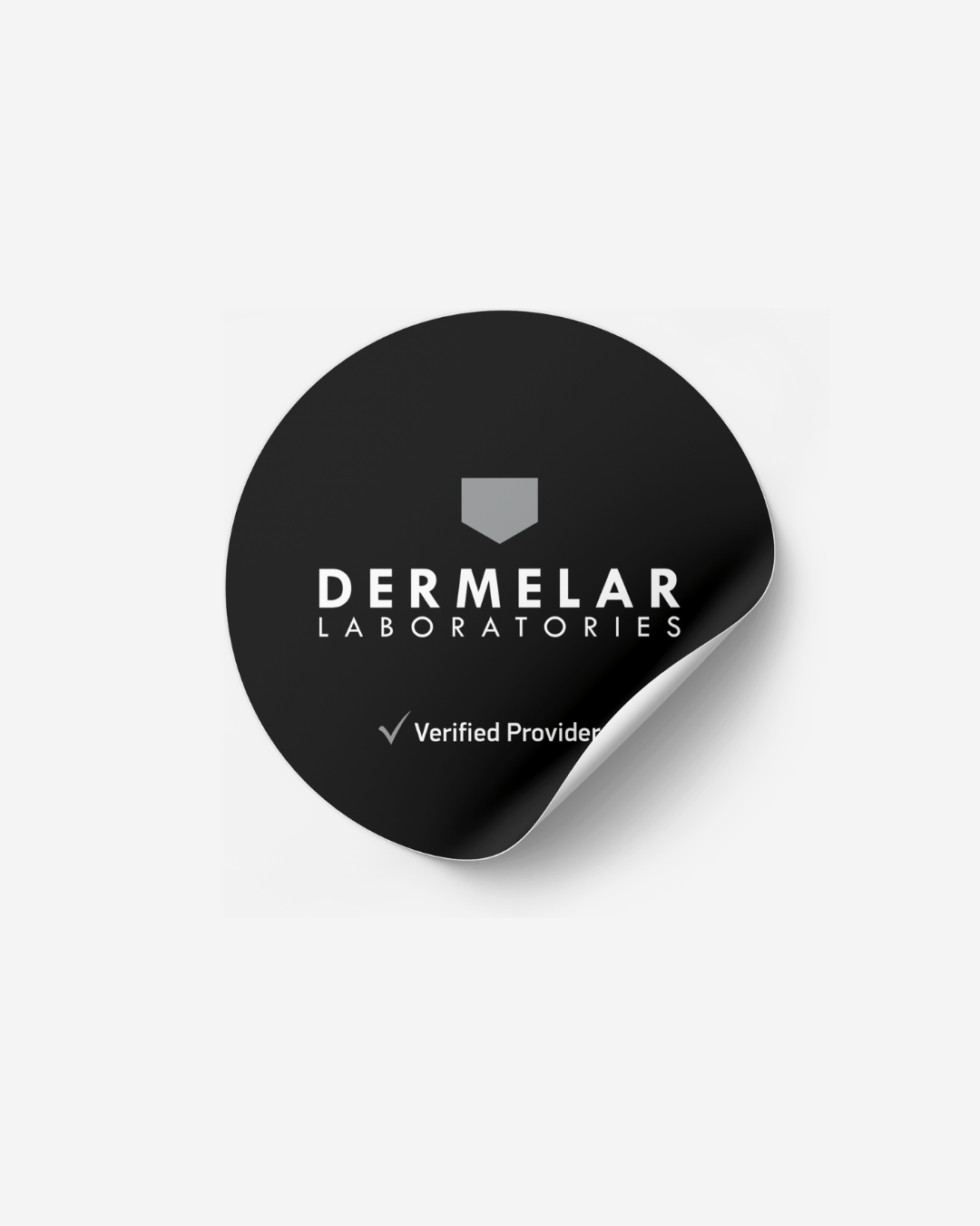 Dermelar Sticker Verified Provider